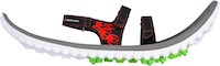 Crescent Moon EVA Snowshoes