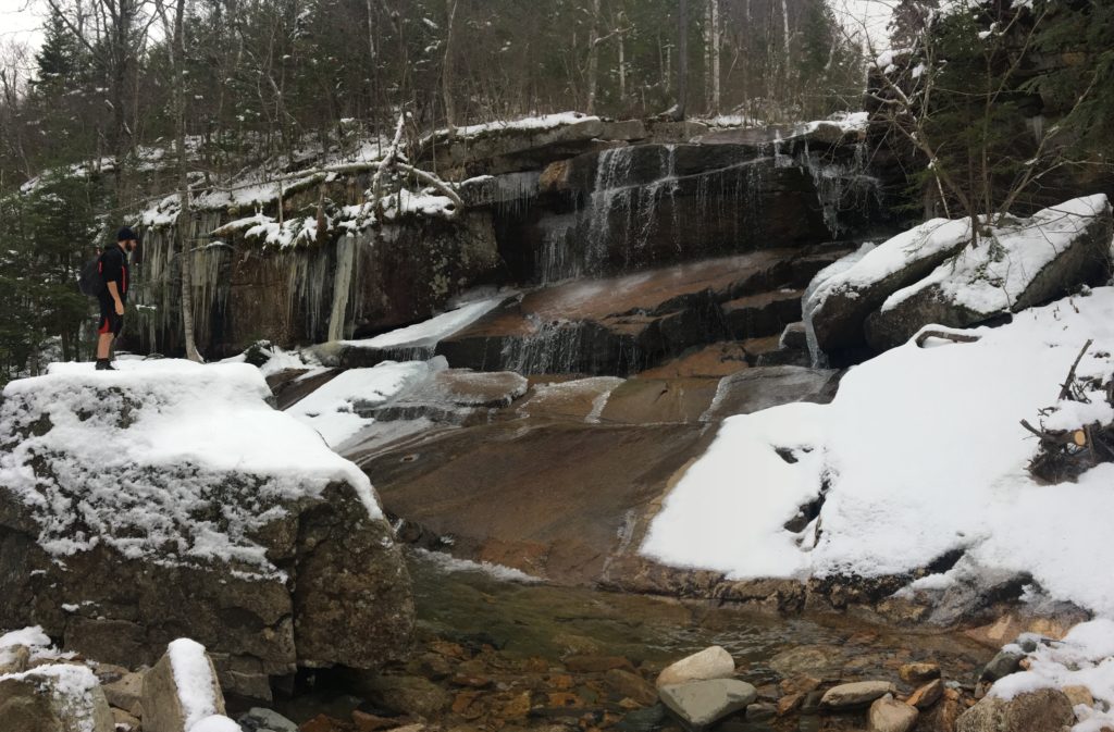 Champney Falls from Trail