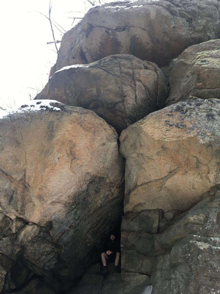 Rocks at Champney Falls