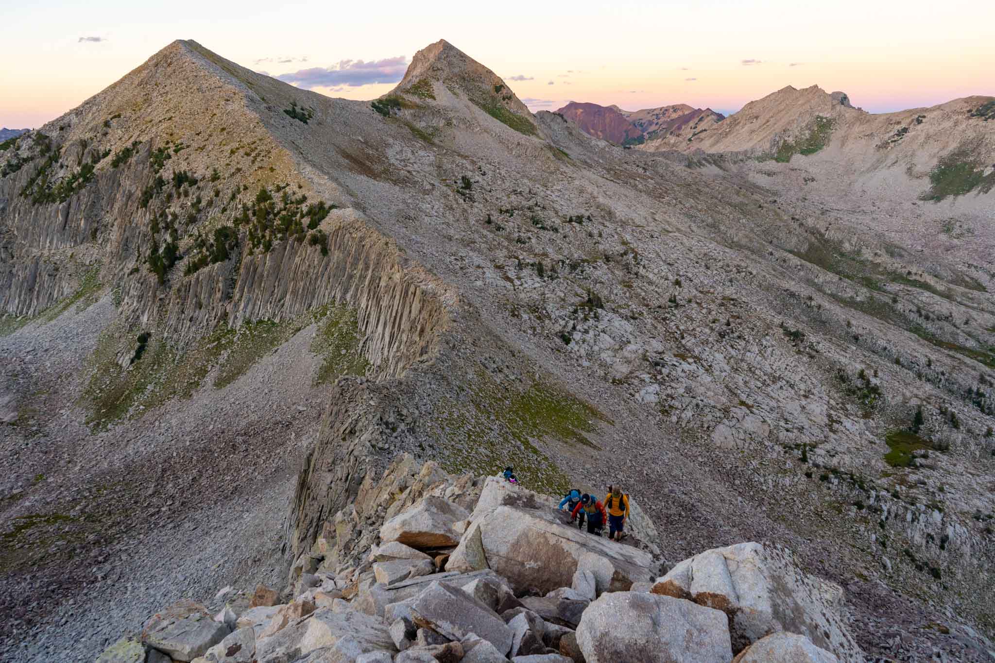 Looking back towards Pfeifferhorn