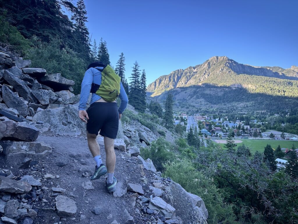Max on the Ouray Perimeter Trail