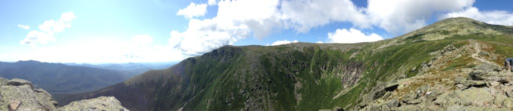 Pano from Lions Head of Tuckerman Ravine