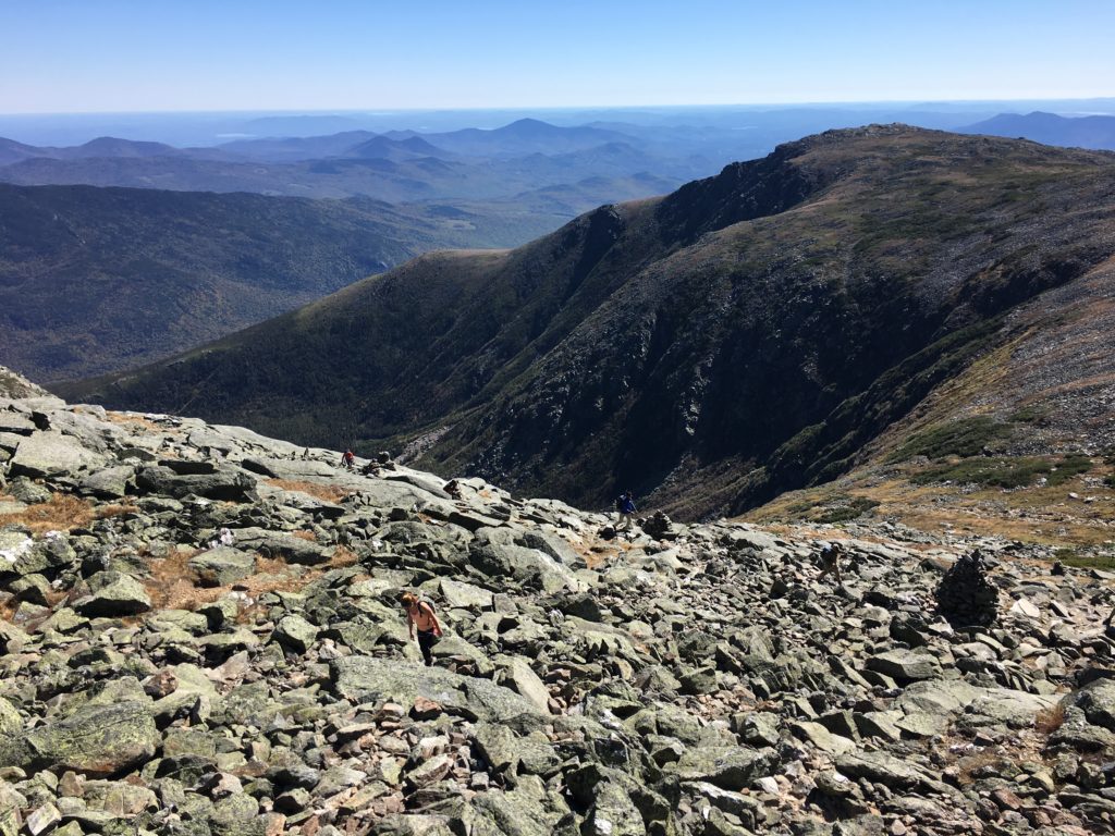 Tuckerman Ravine from above