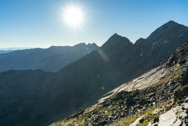 Twin Peaks and Sunrise Peak