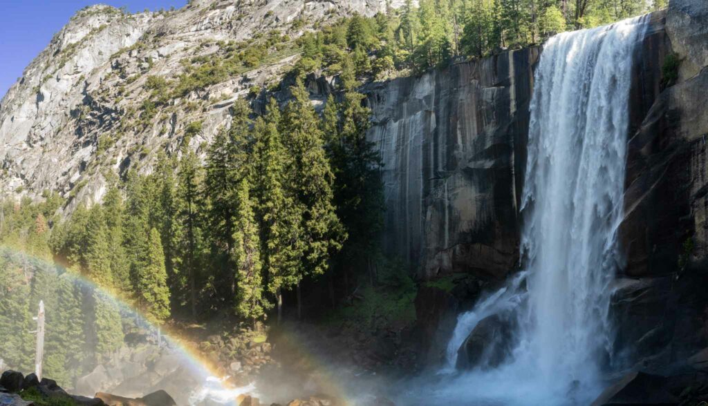 Vernal Falls on the Mist Trail