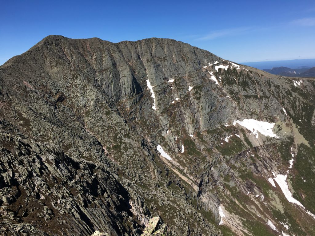 View of Katahding Peak from Knife Edge