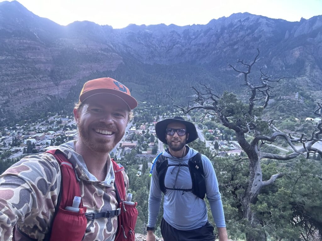 Views from west end of Ouray Perimeter Trail