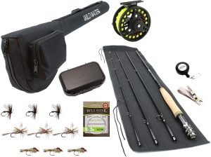 Wildwater Fly Fishing Rod & Reel 9 Foot 5:6 Weight